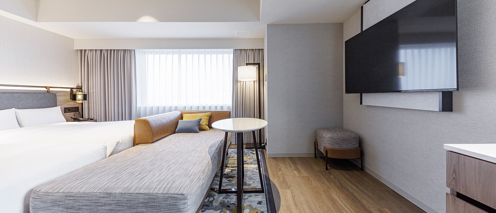 Execellent Corner Twin Room