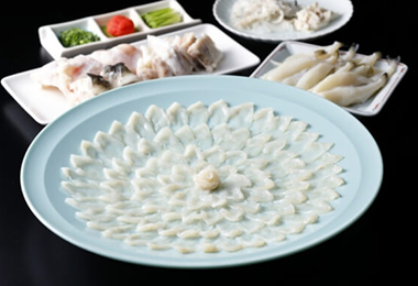 オプション【とらふぐ刺し】のご案内 